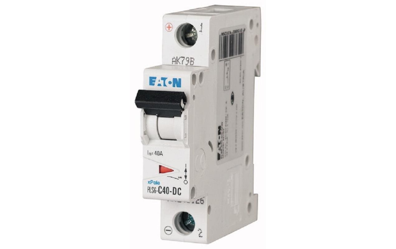 Eaton Leitungsschutzschalter 220 V DC, 40 A, 1-Pol Eaton Leitungsschutzschalter 220 V DC, 40 A, 1-Pol