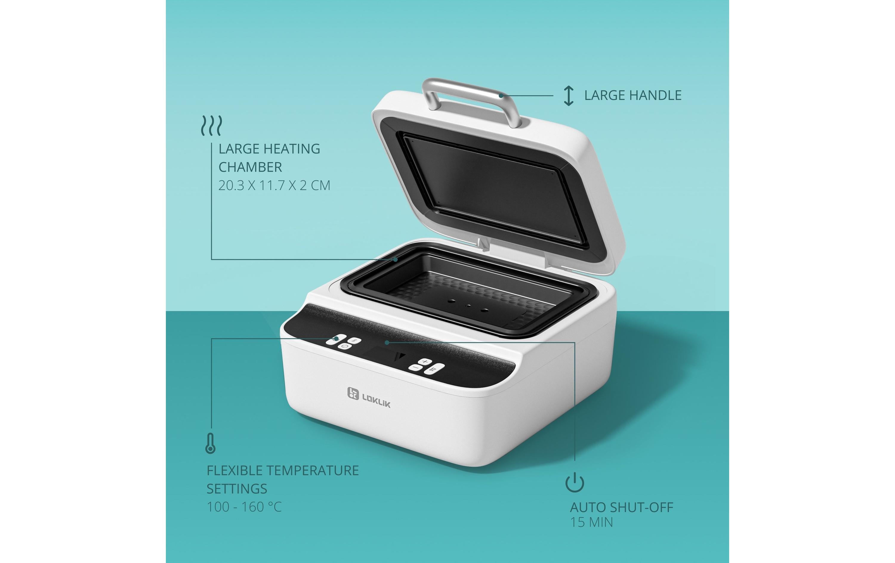 LOKLIK Transferpresse für Handys Weiss LOKLIK Transferpresse für Handys Weiss