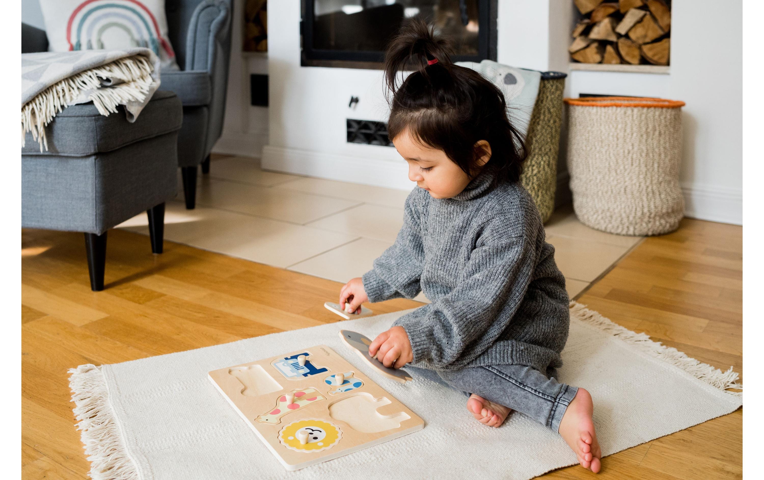 Kindsgut Steckspiel Puzzle Safari