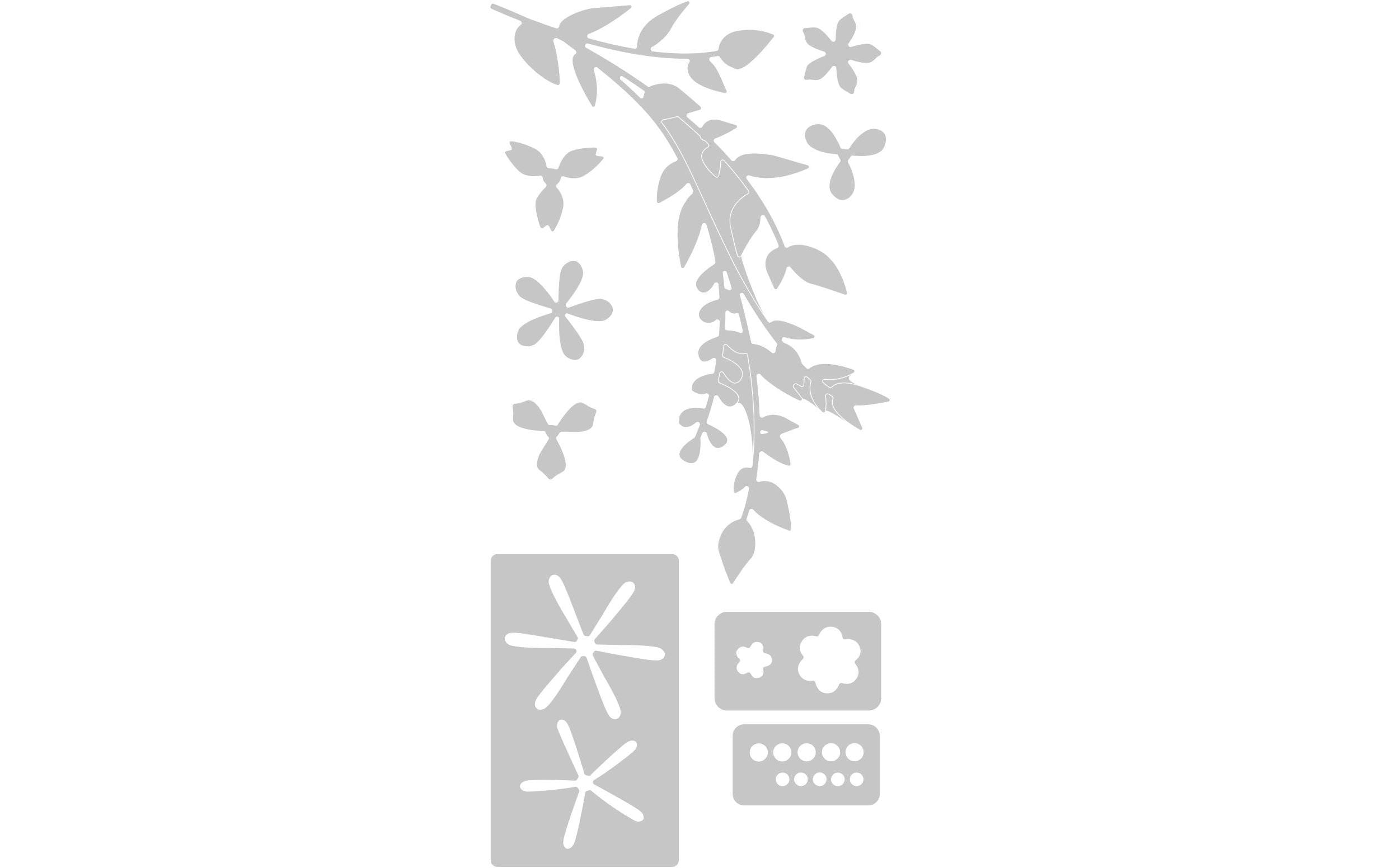 Sizzix Stanzschablone Frühlingsblütten und Blätter , Blatt Sizzix Stanzschablone Frühlingsblütten und Blätter , Blatt