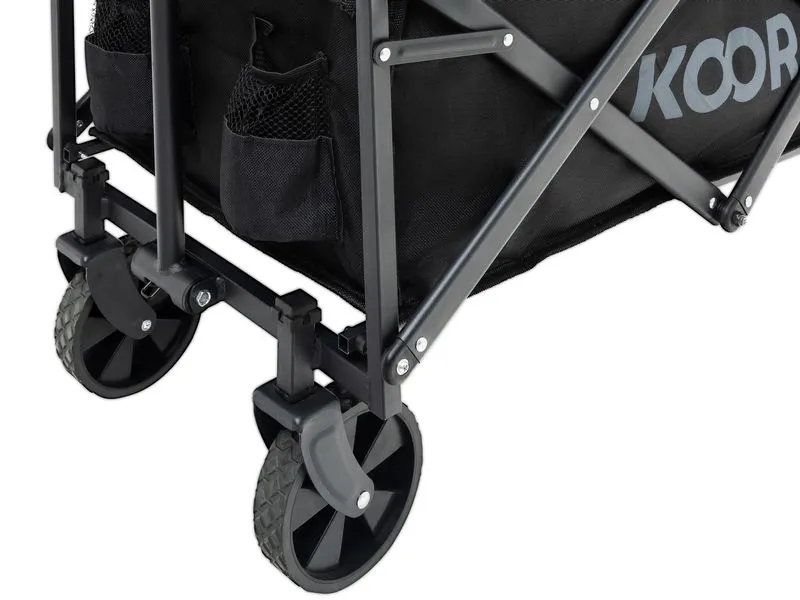 KOOR Leiterwagen Tralle, Schwarz KOOR Leiterwagen Tralle, Schwarz