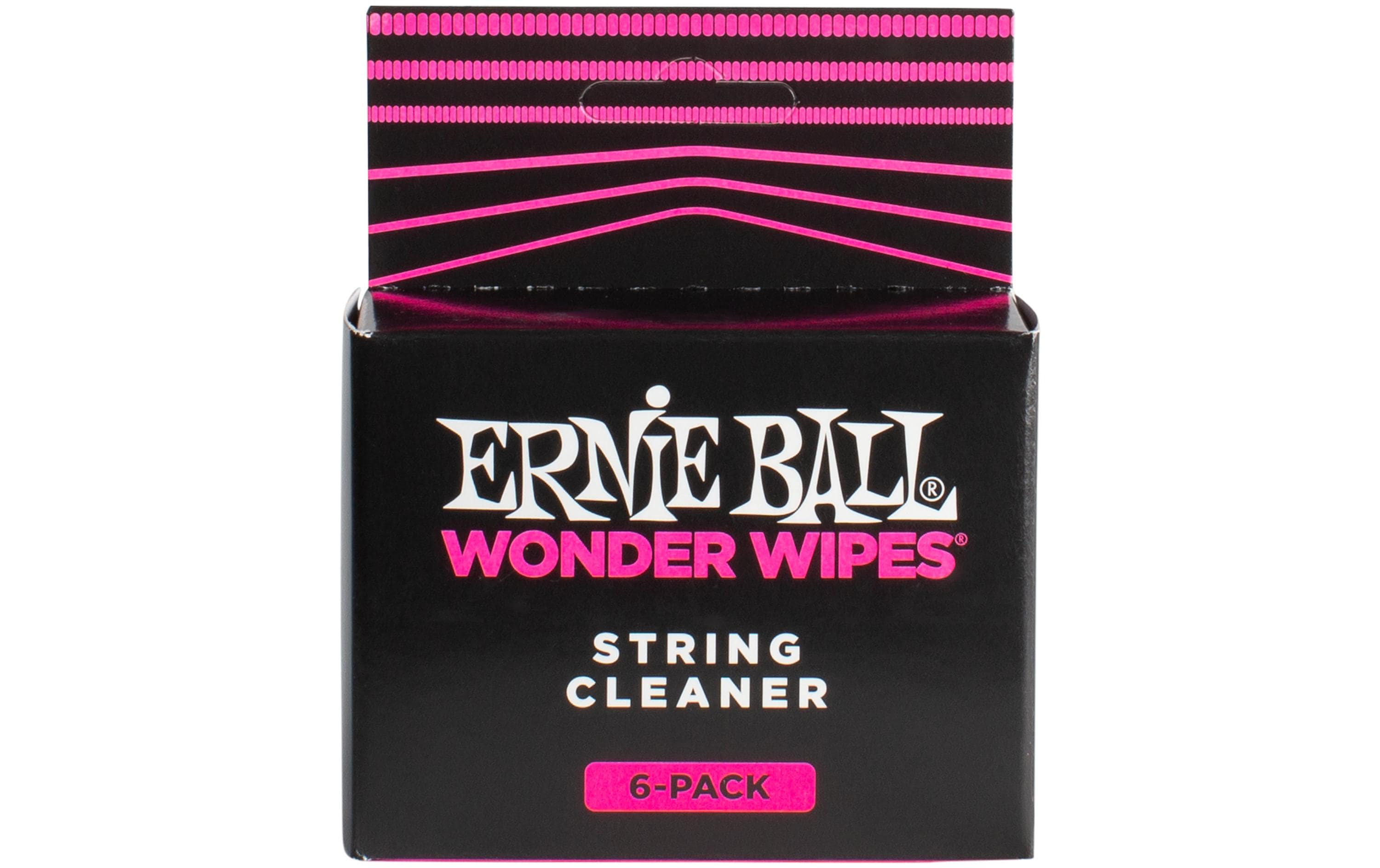 Ernie Ball String Cleaner 4277 Wonder Wipes – 6er Pack