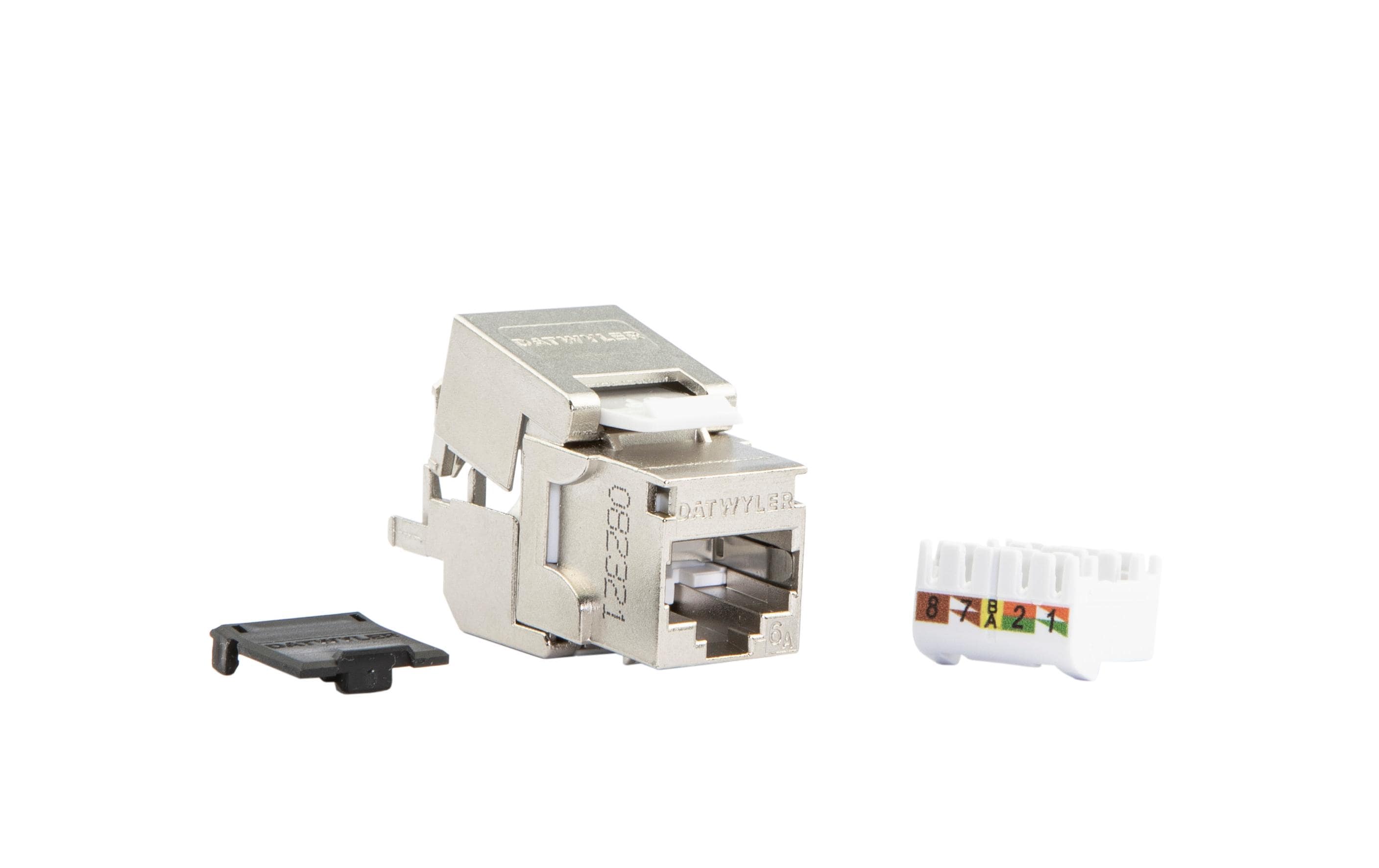 Dätwyler IT Infra Keystone-Modul KS-T Plus 1/8 tool-less Cat.6A (IEC) 1 Stück
