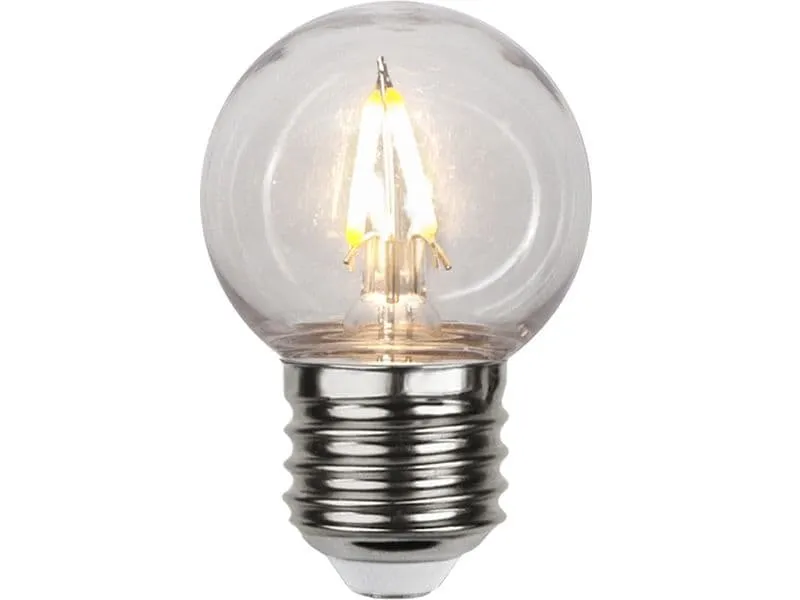 Star Trading LED Leuchtmittel E27 G45 Outdoor Lighting PC Cover Filament