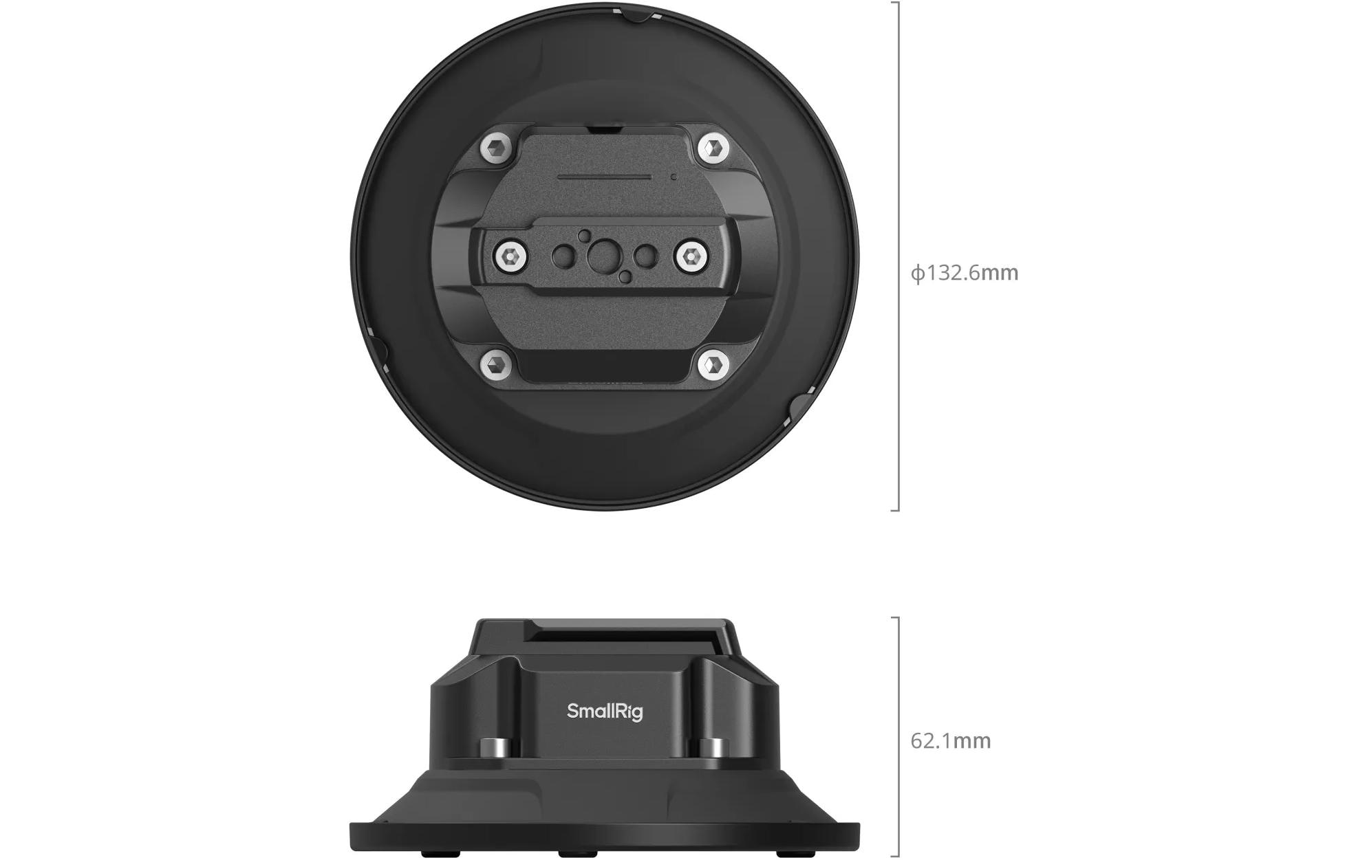 Smallrig 5 Elektrische Saugnapfhalterung