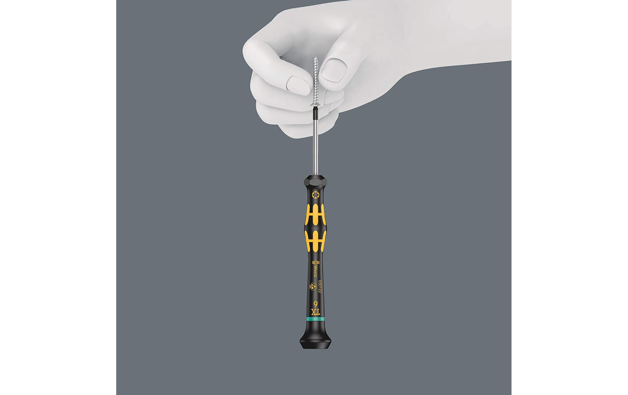 Wera Schraubenzieher 1567 ESD Micro HF TX 4 x 40 mm Torx