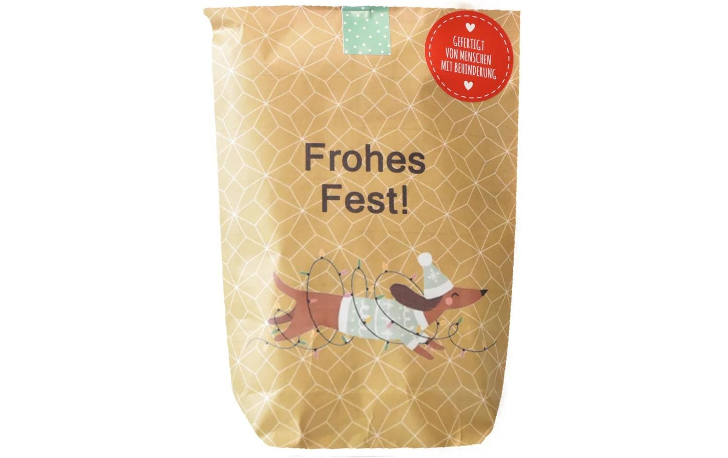 Wunderle Wundertüte Frohes Fest Dackel, diverse Inhalte