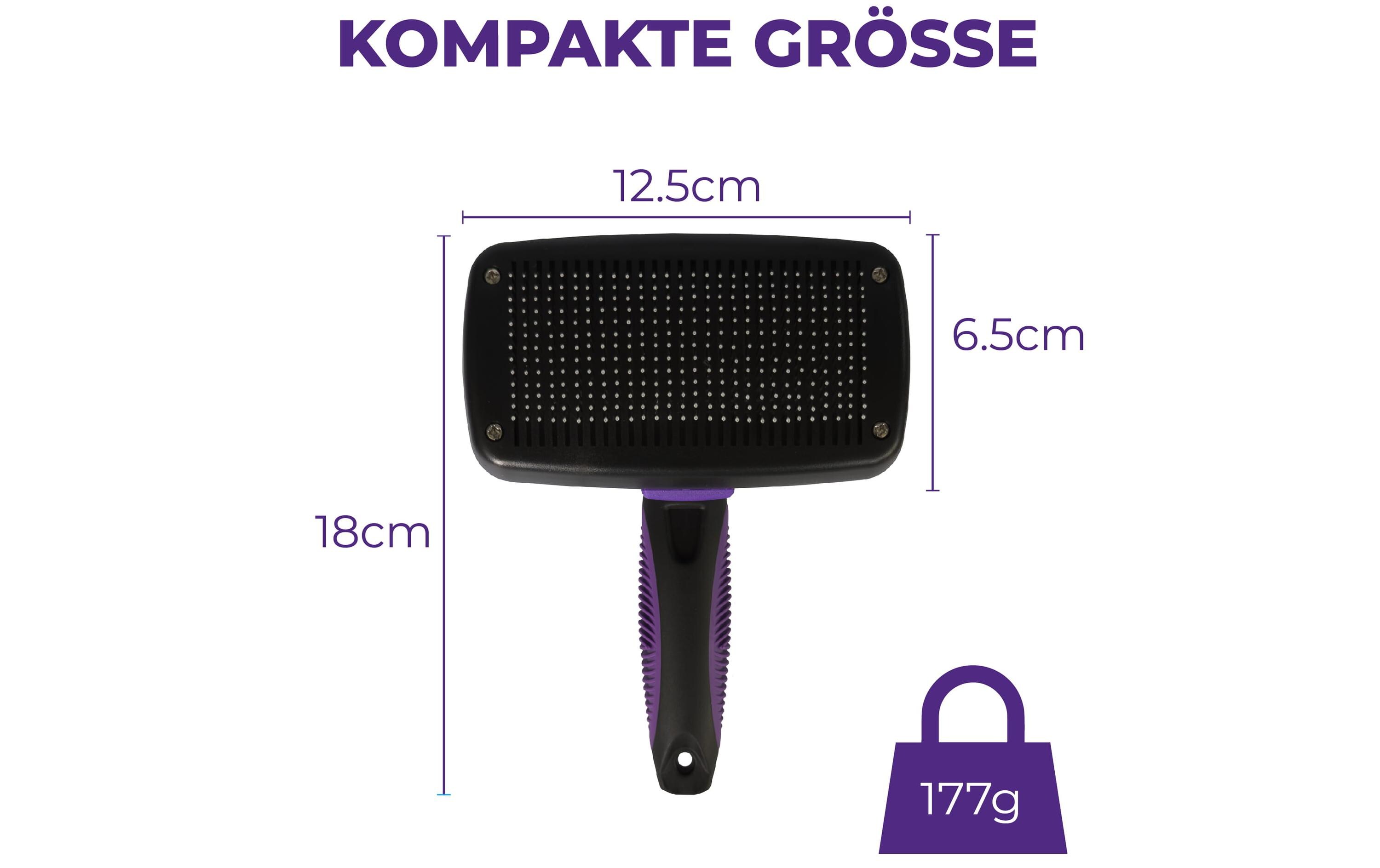 Quick Aid Ergo Selbstreinigende Haustierbürste