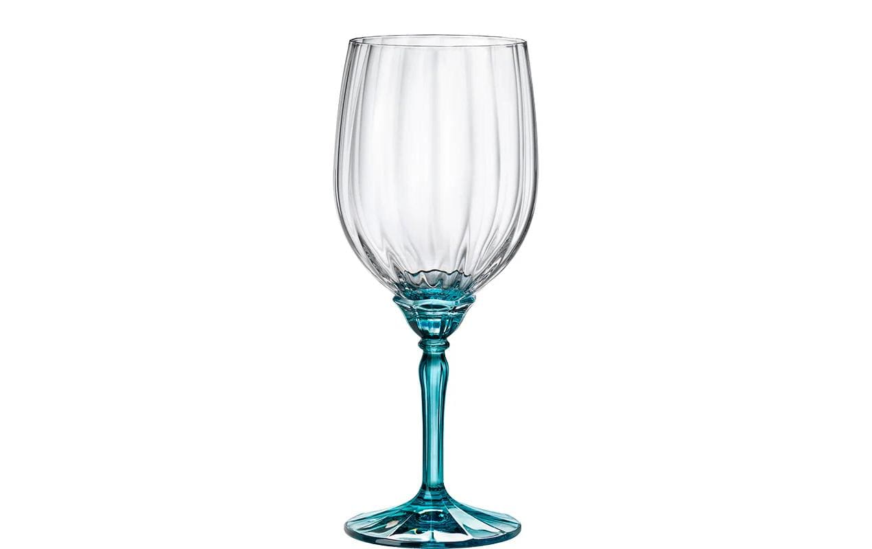 Bormioli Rocco Rotweinglas Florian 535 ml, 6 Stück, Blau