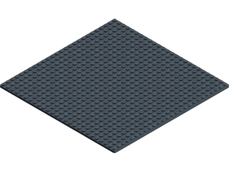 Hubelino pi: Grundplatte 20.8 x 20.8 cm, Grau Hubelino pi: Grundplatte 20.8 x 20.8 cm, Grau