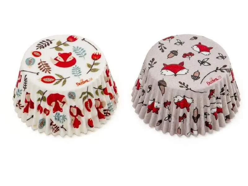 Decora Muffin Backform Fuchs 36 Stück