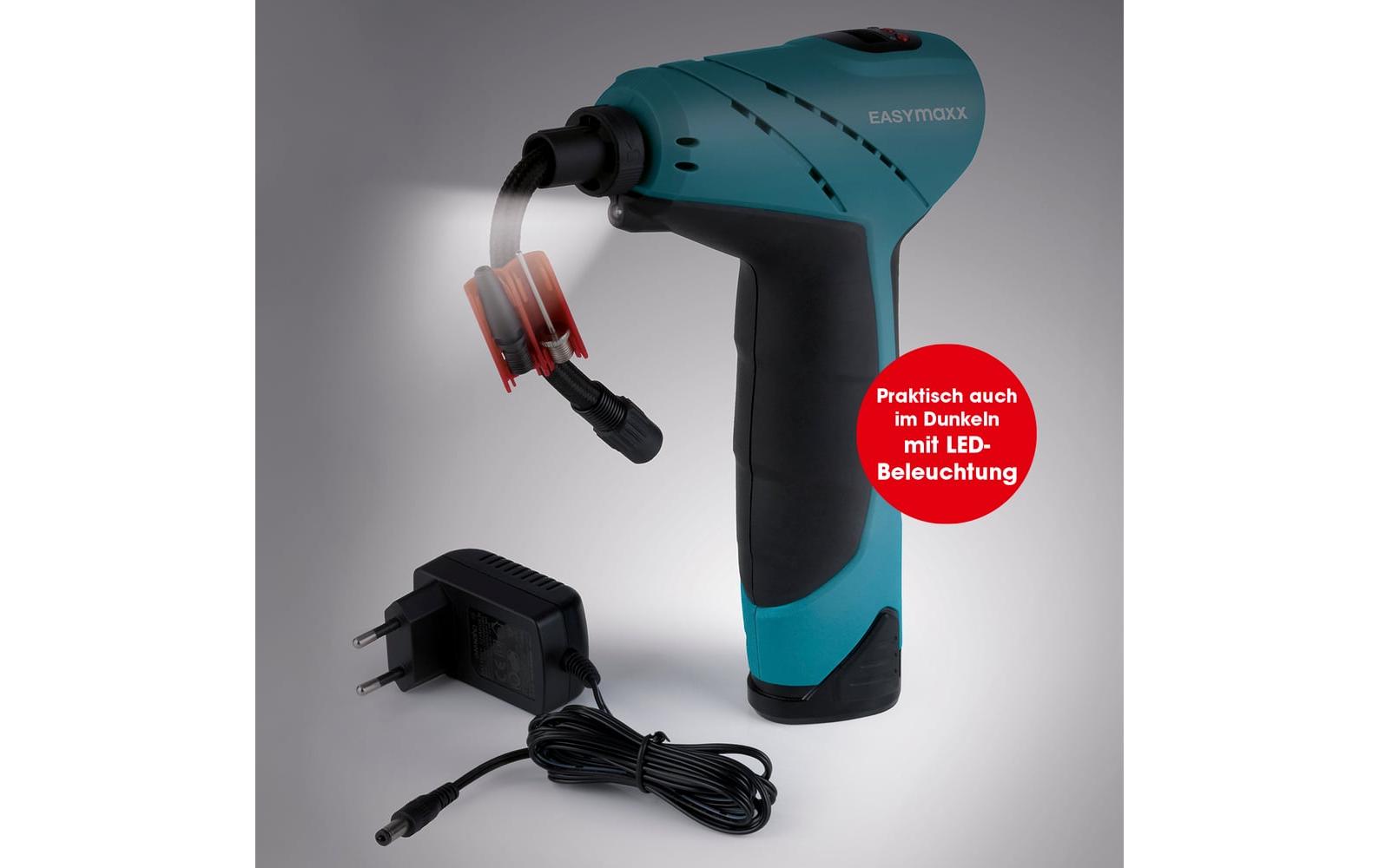 EASYmaxx Kompressor 12 V, Blau/Schwarz