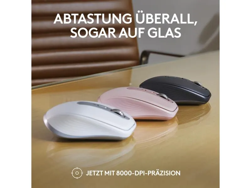 Logitech Mobile Maus MX Anywhere 3s Pale Grey Logitech Mobile Maus MX Anywhere 3s Pale Grey