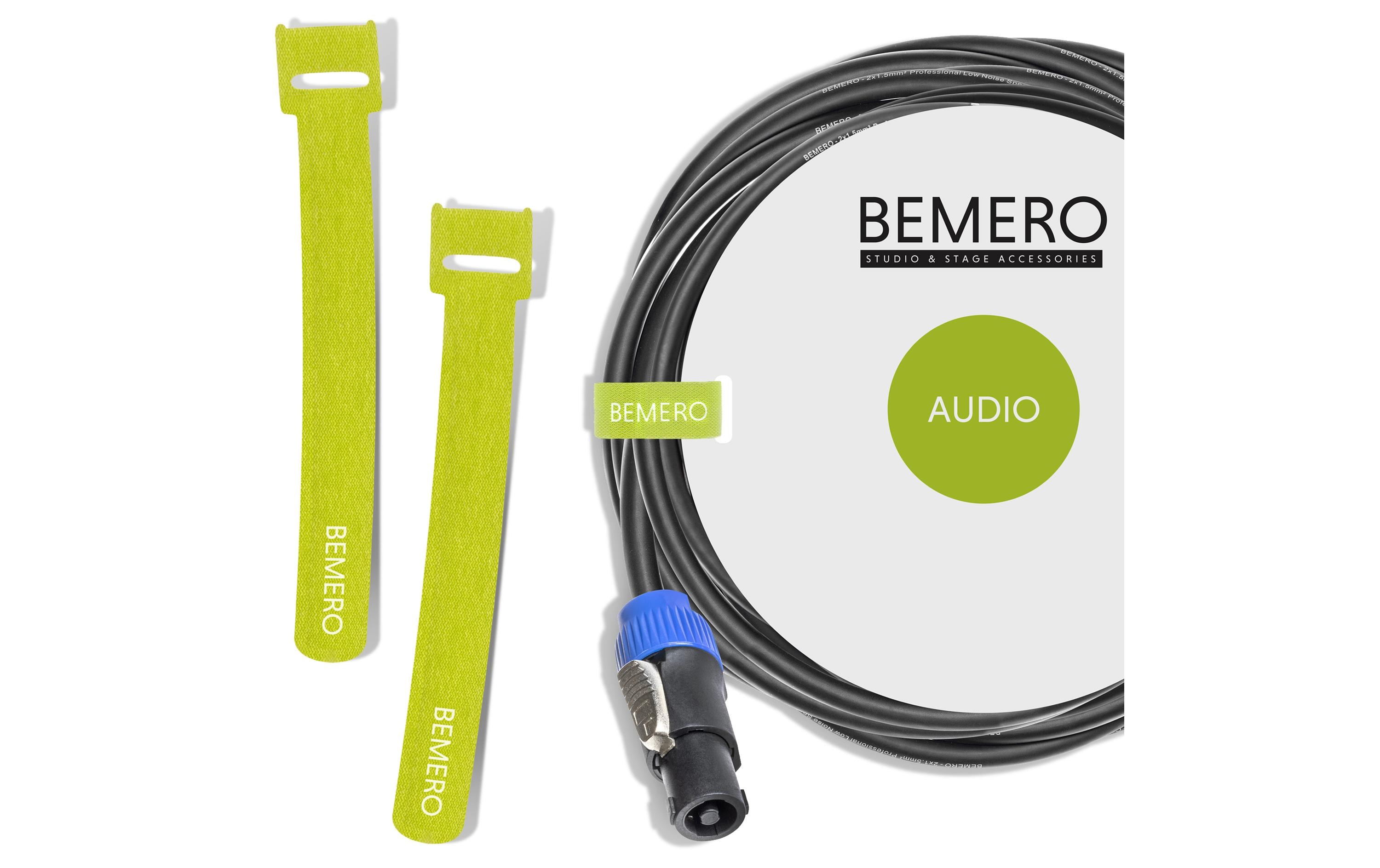Bemero Lautsprecherkabel SpeakON – SpeakON 2x 1.5mm² 20 m