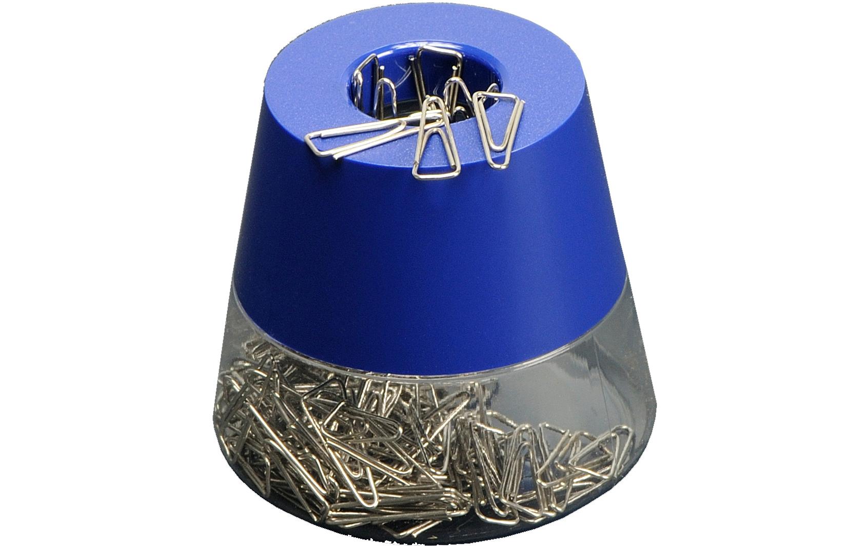 Arlac Büroklammerspender Clip-Cady Königsblau