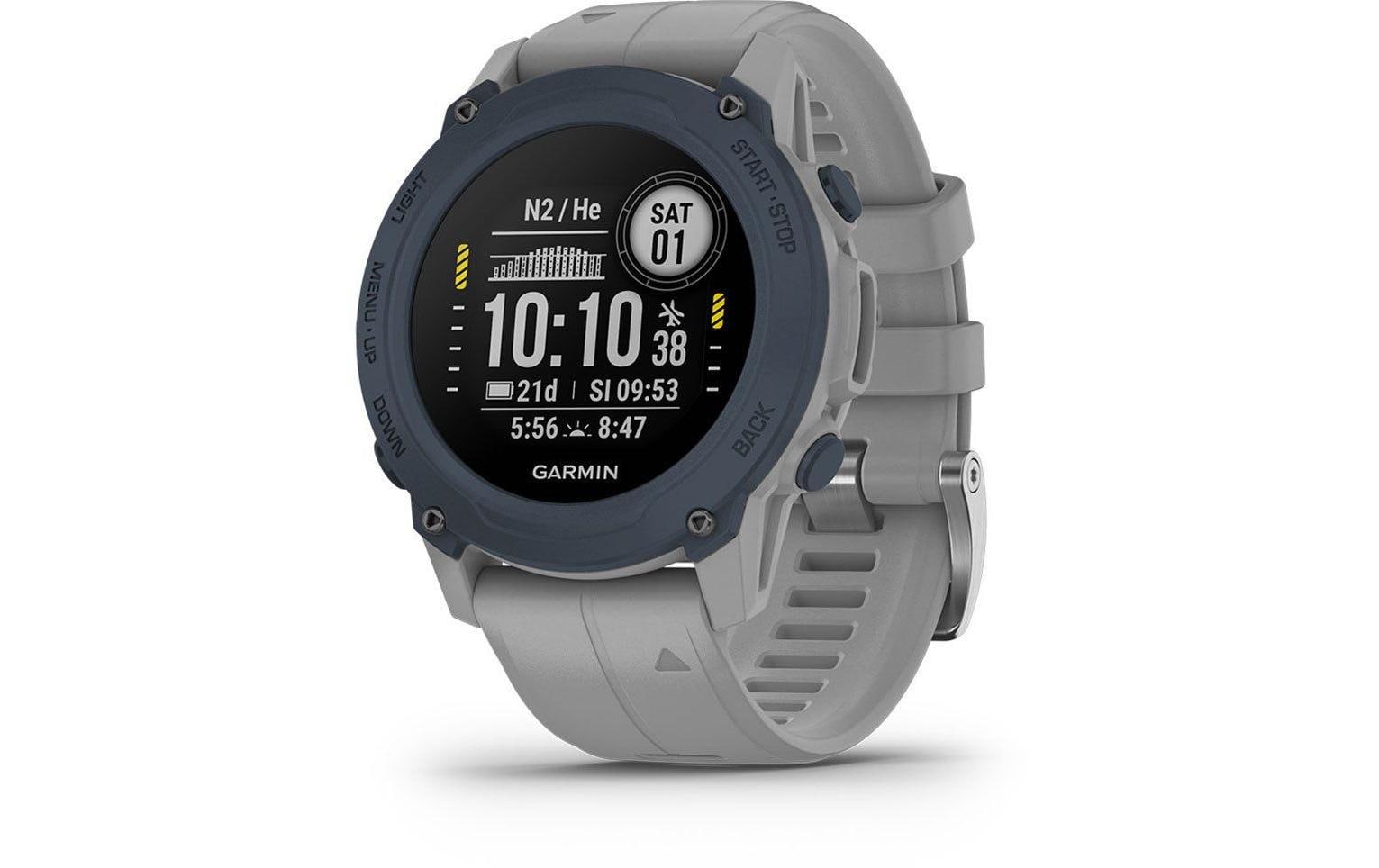 GARMIN Sportuhr Descent G1 Hellgrau/Grau GARMIN Sportuhr Descent G1 Hellgrau/Grau