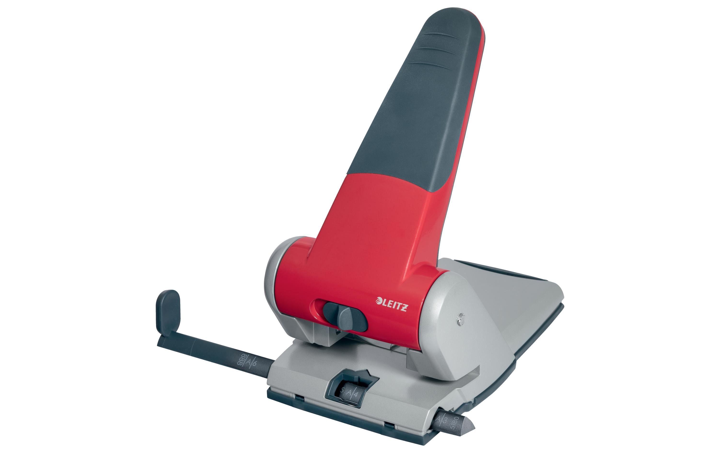 Leitz Locher 65 Blatt, Rot
