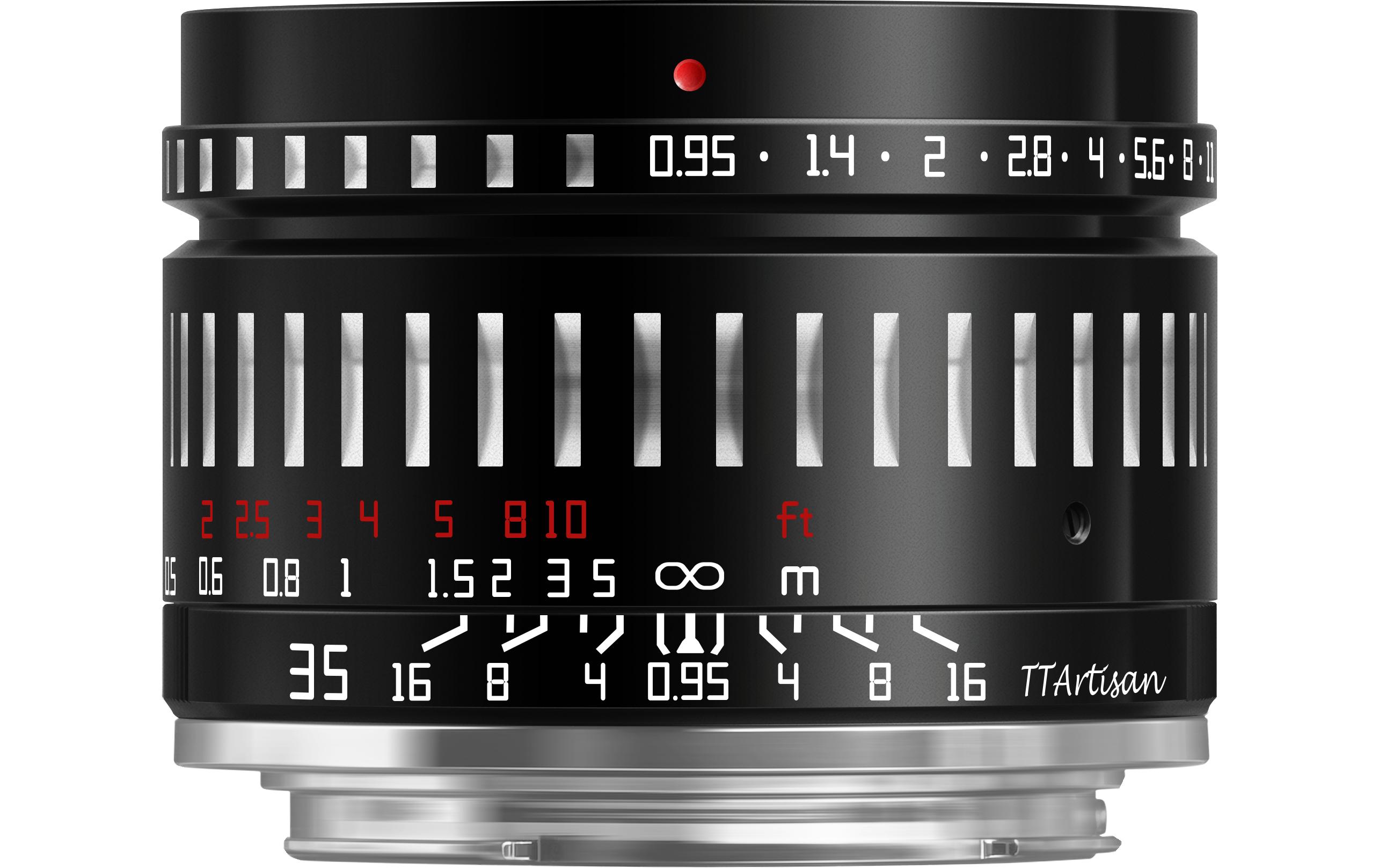 TTArtisan Festbrennweite APS-C 35mm F/0.95 – Fujifilm X-Mount