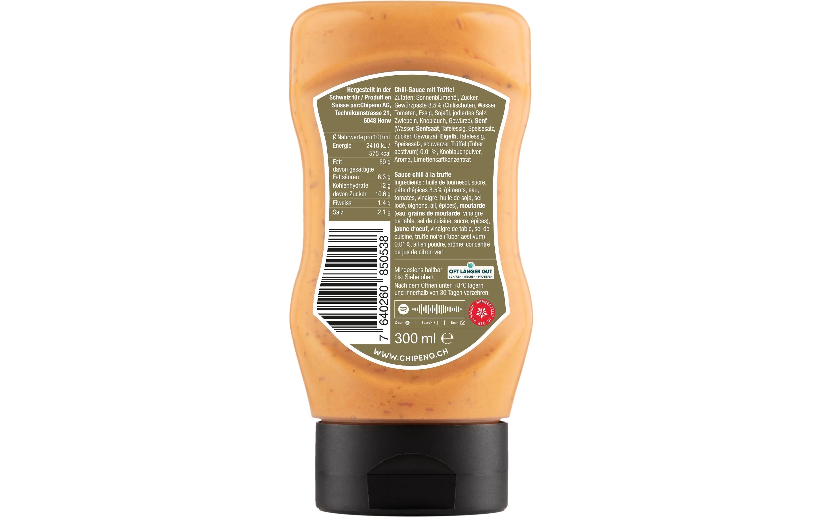 Chipeno Sauce Truffle 300 ml