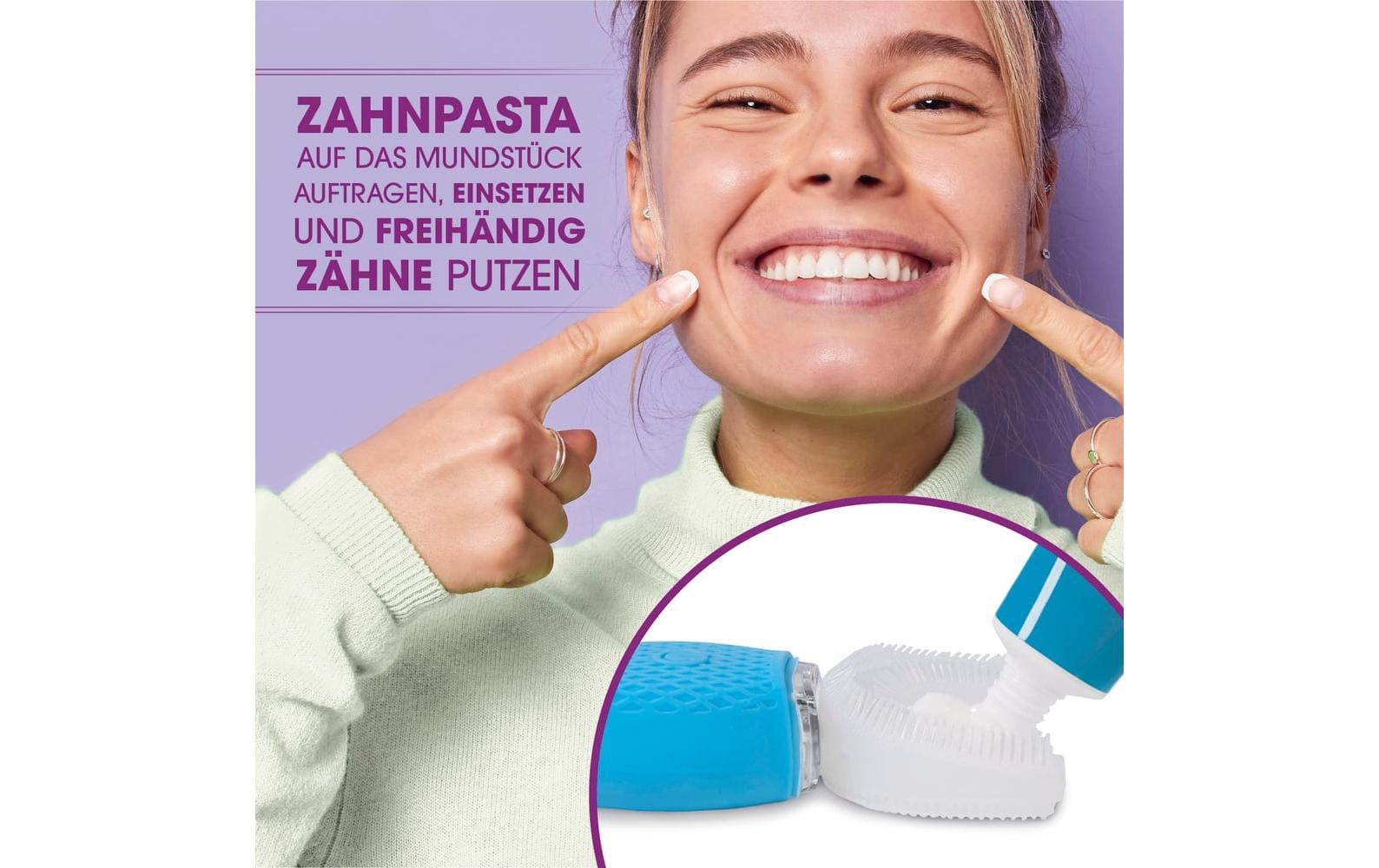 VITALmaxx 360° automatisch 2.0 3.7 V weiss/türkis