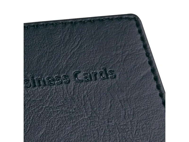 Sigel Visitenkartenbuch 9 x 5.8 cm, Schwarz Sigel Visitenkartenbuch 9 x 5.8 cm, Schwarz