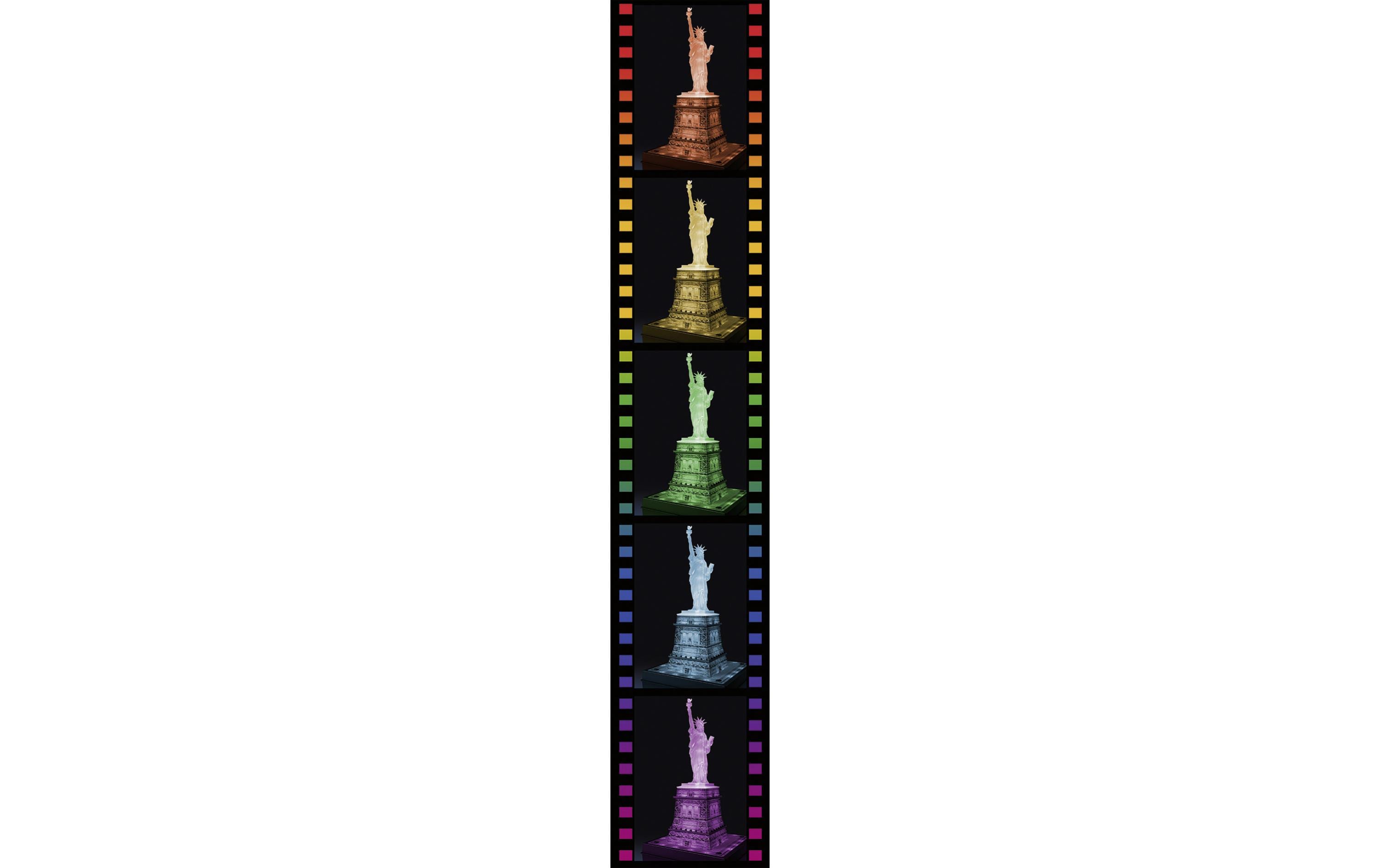 Ravensburger 3D Puzzle Freiheitsstatue mit Licht