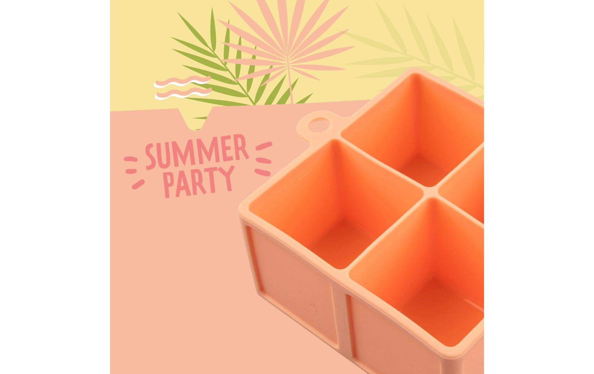 Fackelmann Eiswürfelform Business Orange