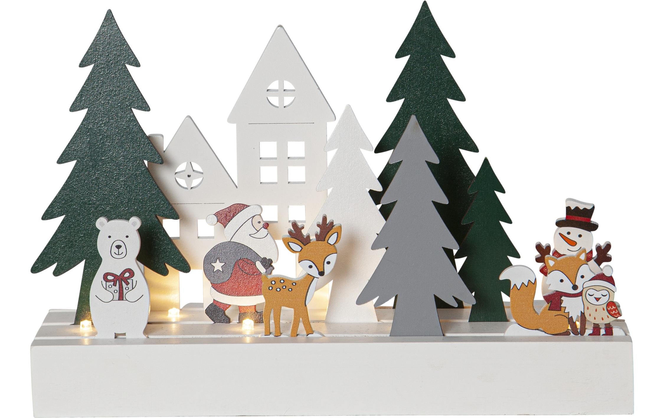 Star Trading Dekolicht Kerzenleuchter Puzzel, Warmweiss