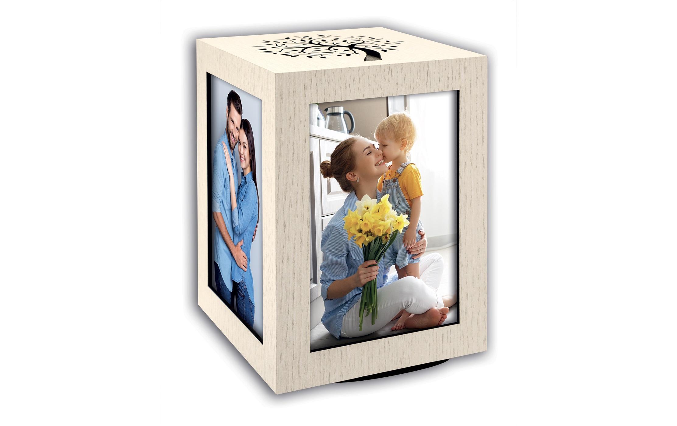 Goldbuch Bilderrahmen Holzwürfel 14 x 20.5 cm