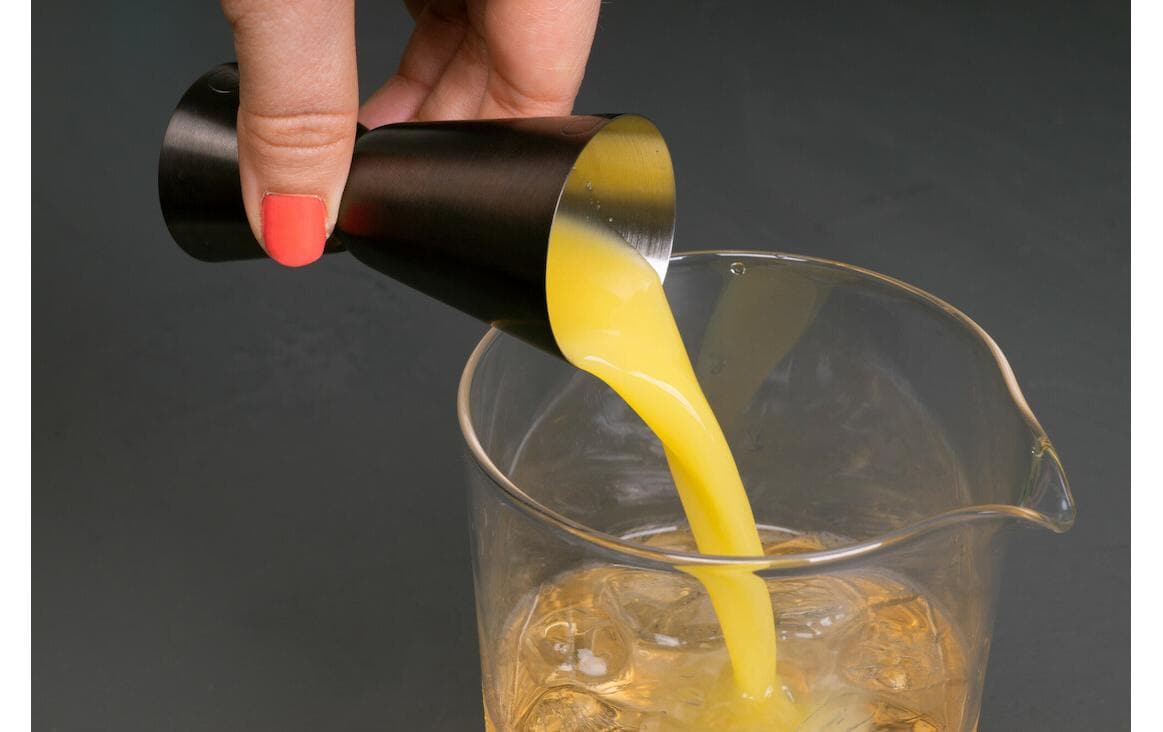 Lurch Cocktail-Doppelmass 0.2 l, Edelstahl