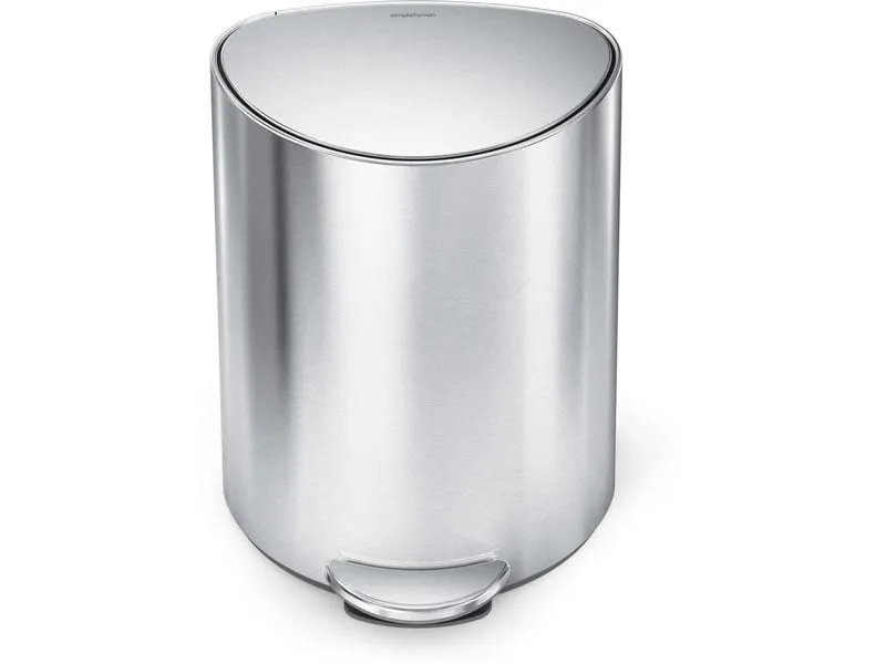 Simplehuman Abfalleimer 6 l, Silber gebürstet Simplehuman Abfalleimer 6 l, Silber gebürstet