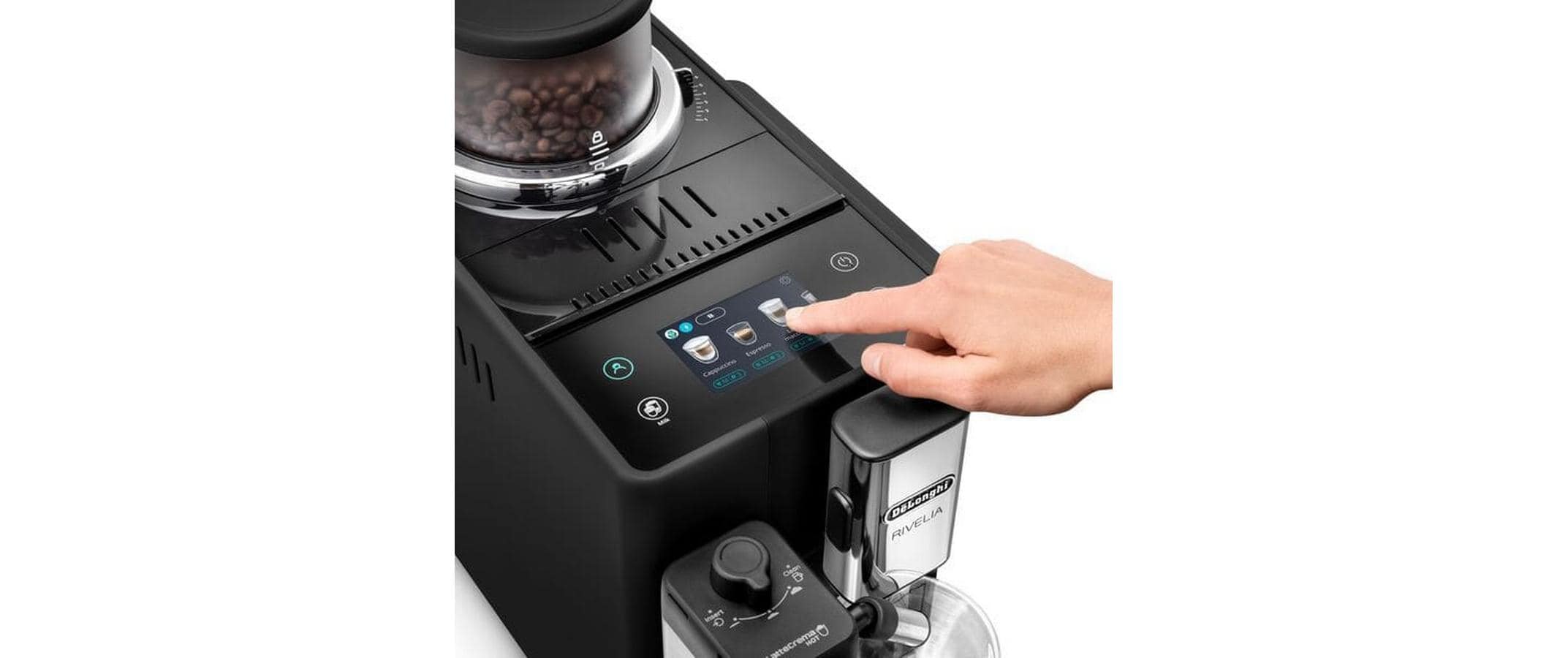 De'Longhi Kaffeevollautomat EXAM440.55.B Rivelia Onyx Black