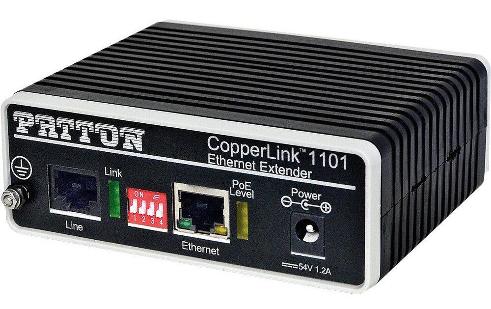 Patton CopperLink CL1101 PoE Extender Kit – RJ45 Line Patton CopperLink CL1101 PoE Extender Kit – RJ45 Line