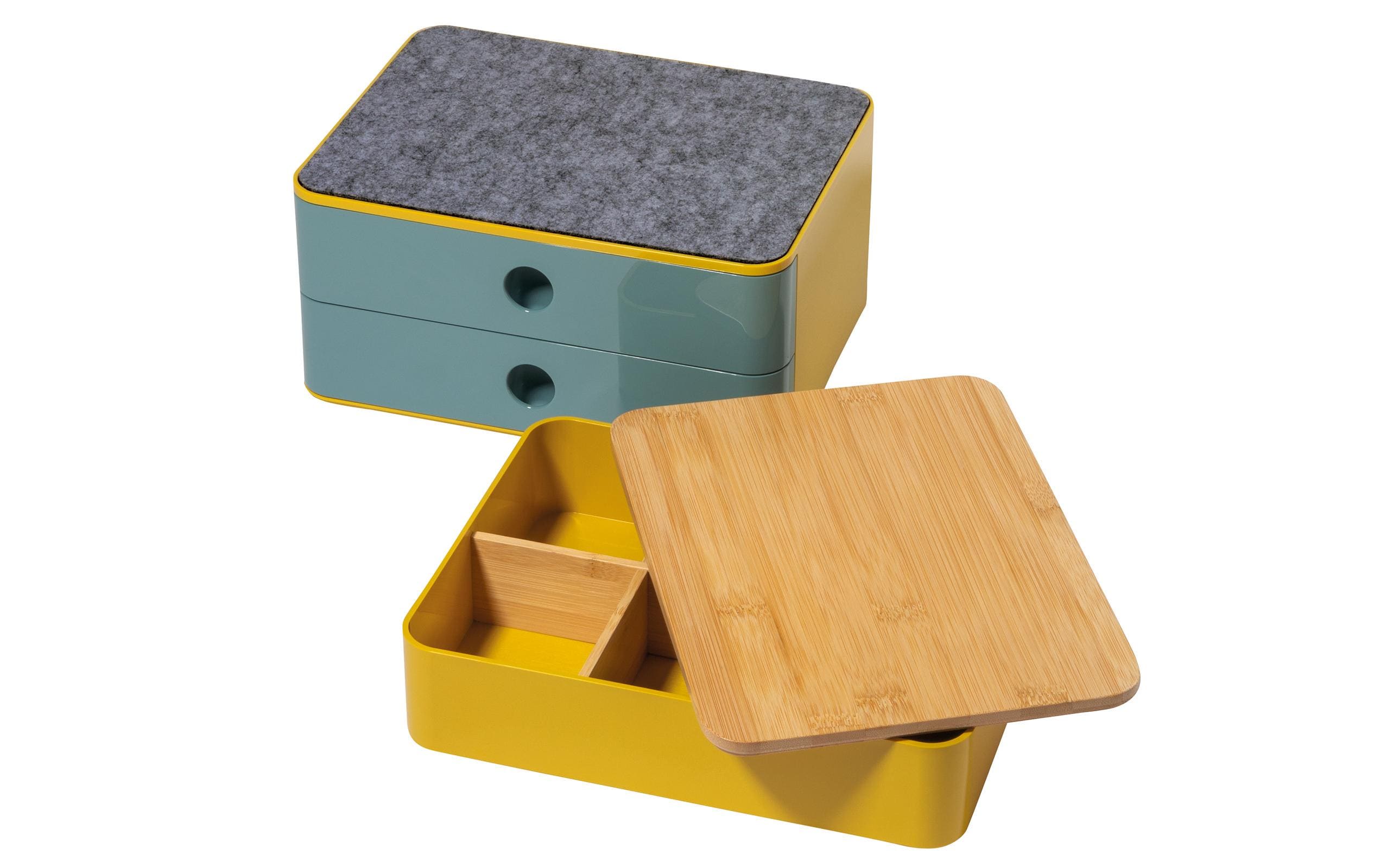 HAN Schubladenbox Allison Smart-Box Plus 2 Schubladen, Blau