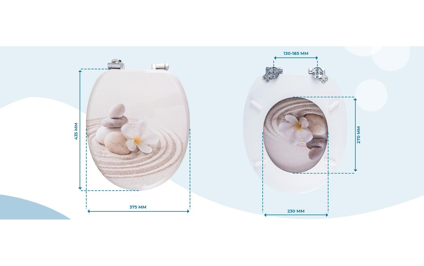 Benkstein Toilettensitz MDF, Beige