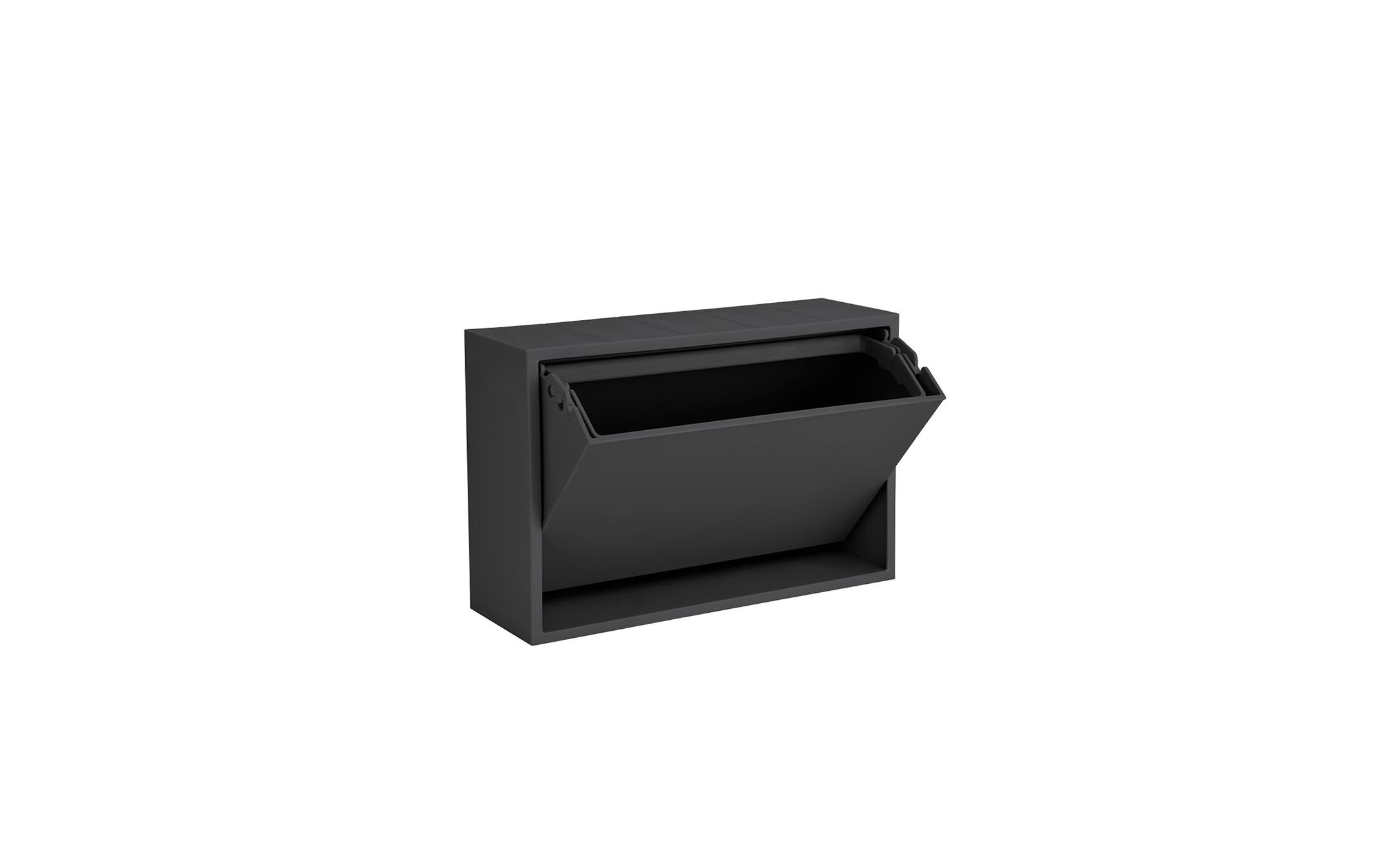 ReCollector Mini ReCollector Box, 30 x 15 x 10 cm, Black Raven
