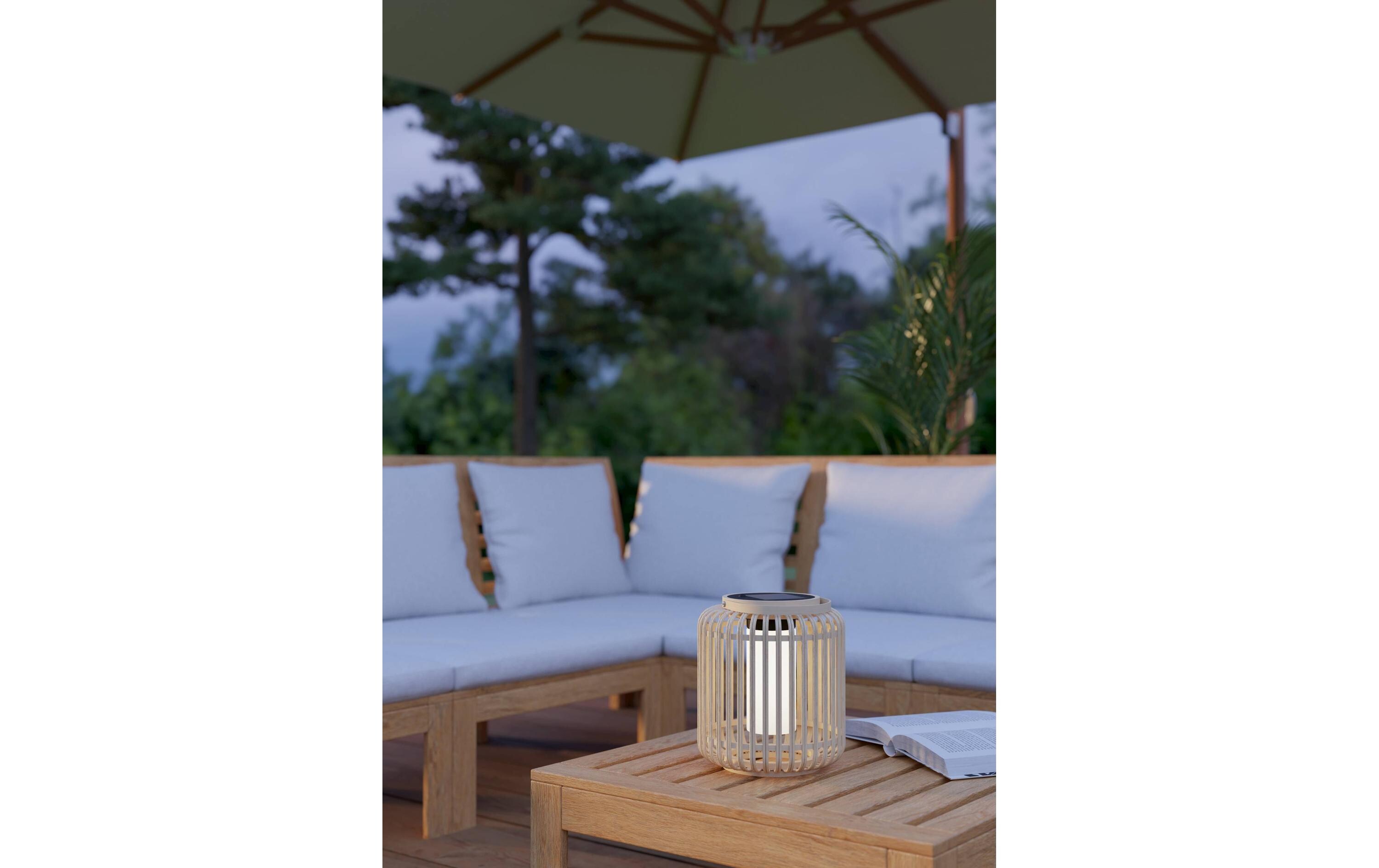 EGLO Leuchten Laterne MARLIANO 24 cm, Braun/Schwarz