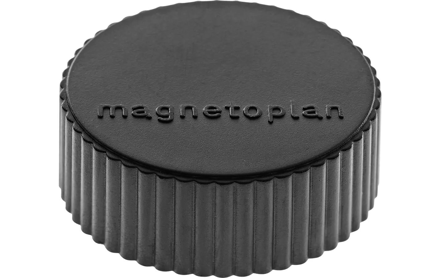 Magnetoplan Haftmagnet Discofix Magnum Ø 3.4 cm Schwarz, 10 Stück