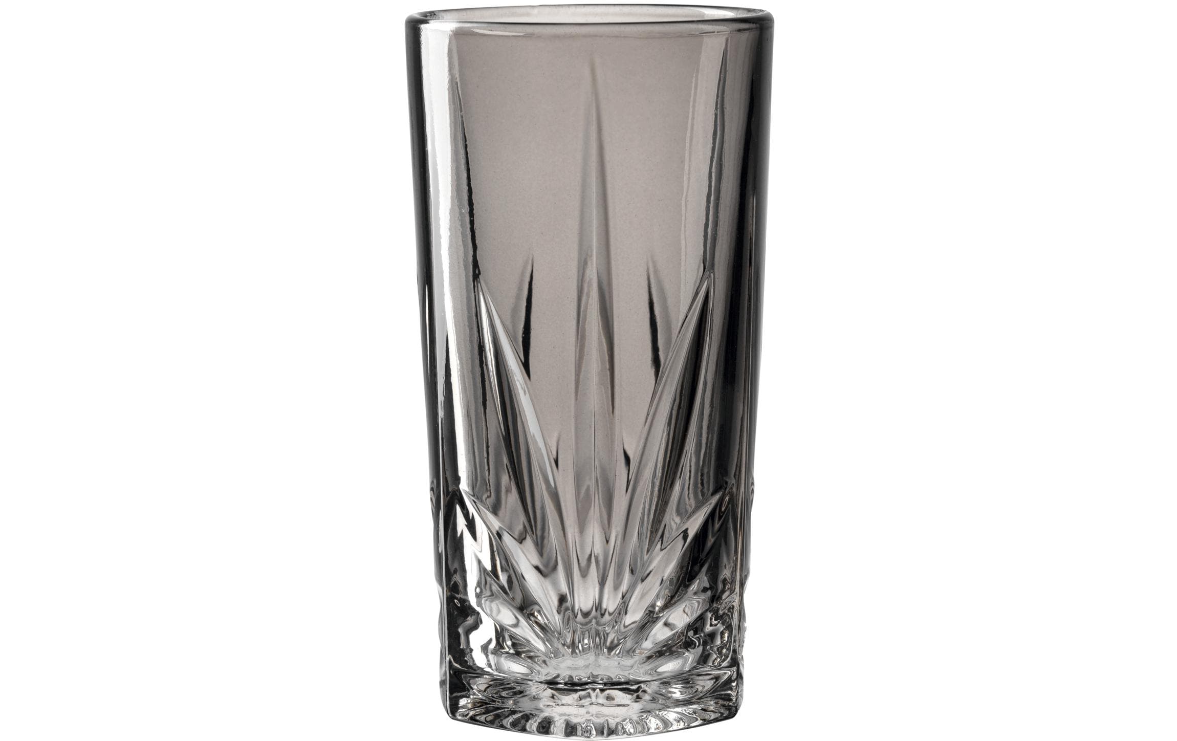 Leonardo Longdrinkglas Capri 390 ml, 4 Stück, Grau