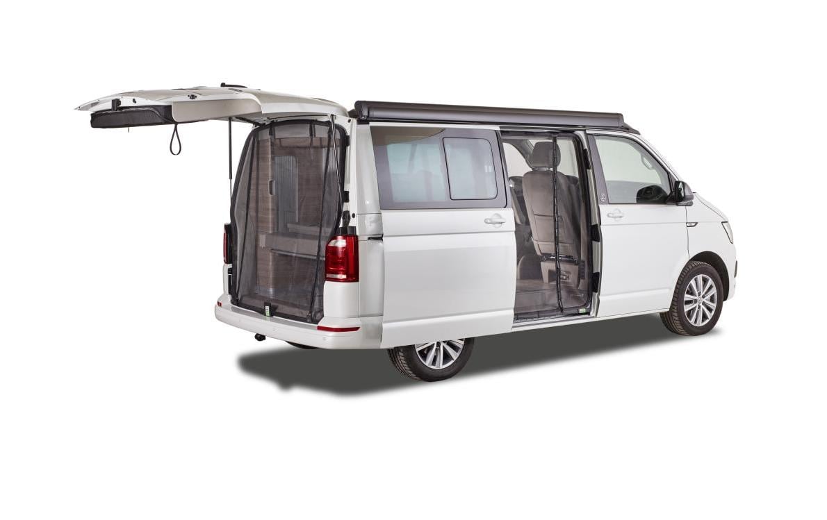 Van Quito Moskitonetz im Heck Van Quito Moskitonetz im Heck