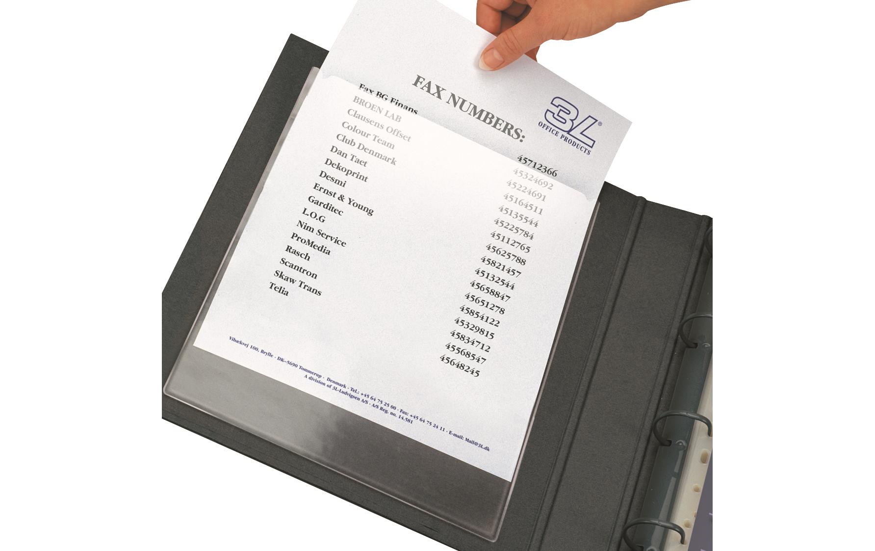 3L Sichthülle A5 Transparent, 10 Stück 3L Sichthülle A5 Transparent, 10 Stück