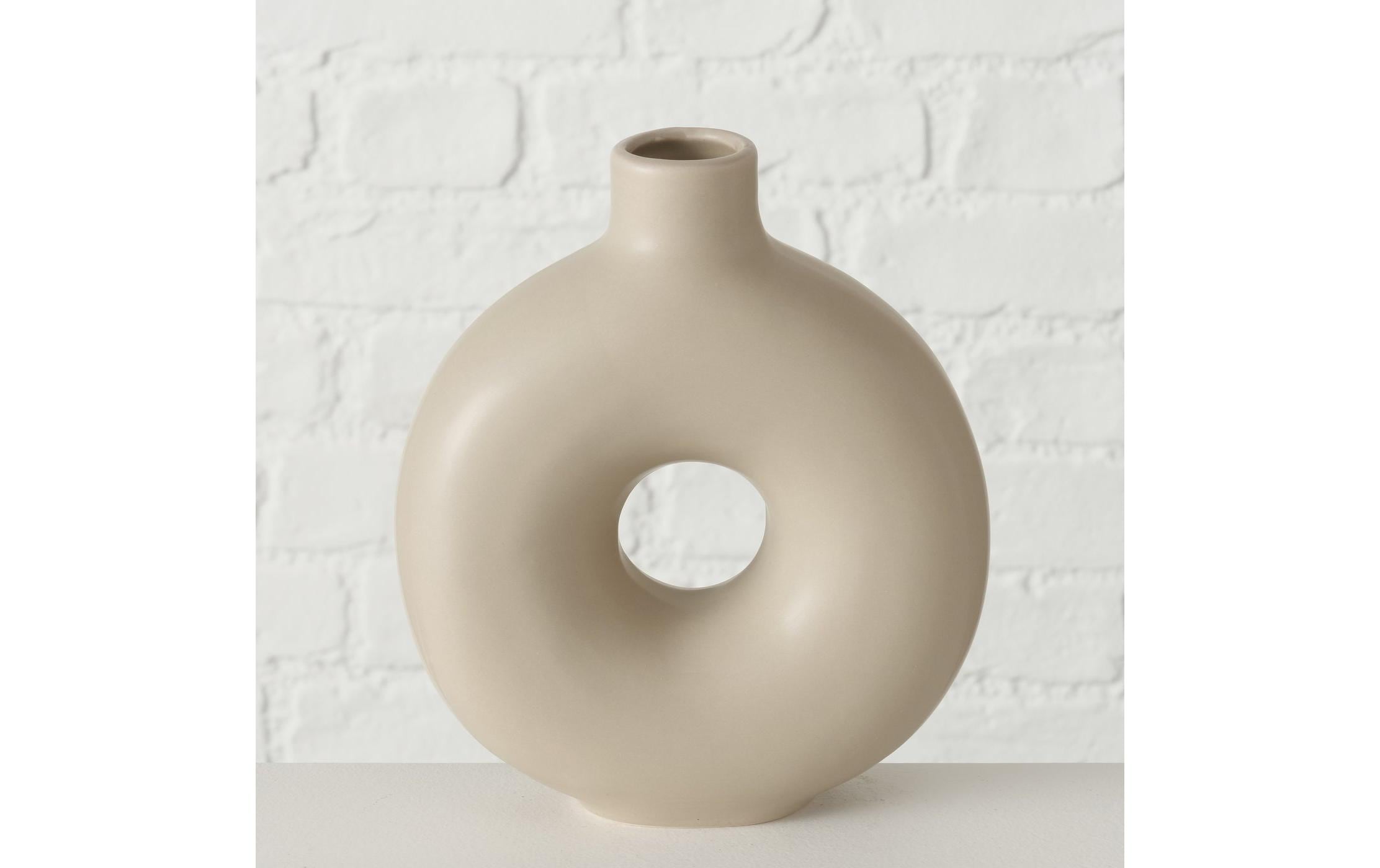 Boltze Vase Lanyo 20 cm, Beige