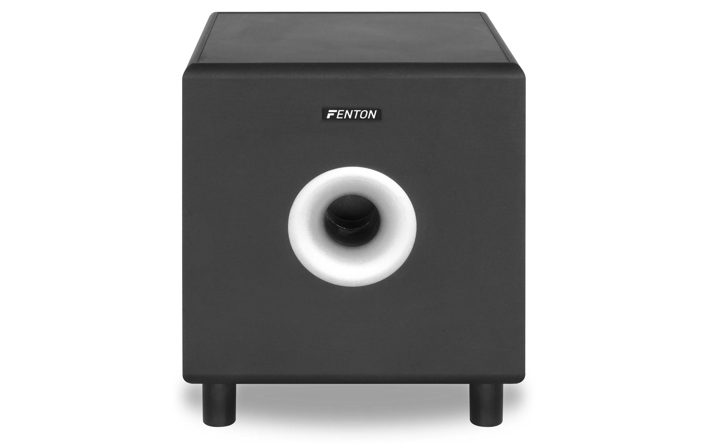 Fenton Subwoofer SHFS10B Schwarz