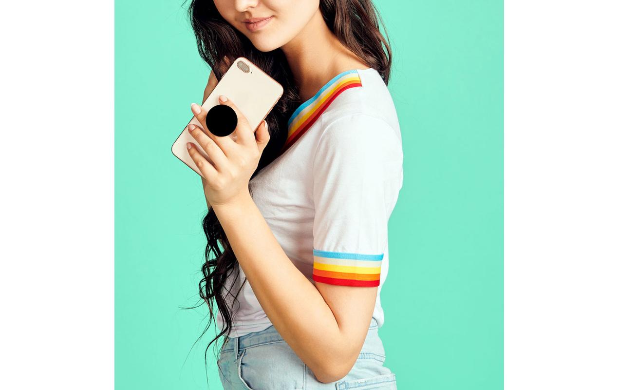 PopSockets Halterung PopGrip Acet Glam Rose Gold