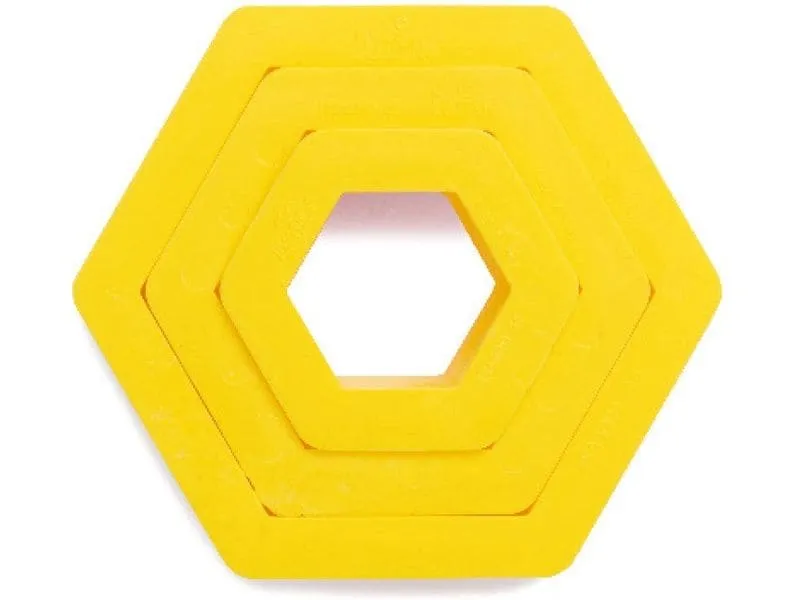 Decora Guetzli-Ausstecher-Set Hexagon, 3 Stück Decora Guetzli-Ausstecher-Set Hexagon, 3 Stück