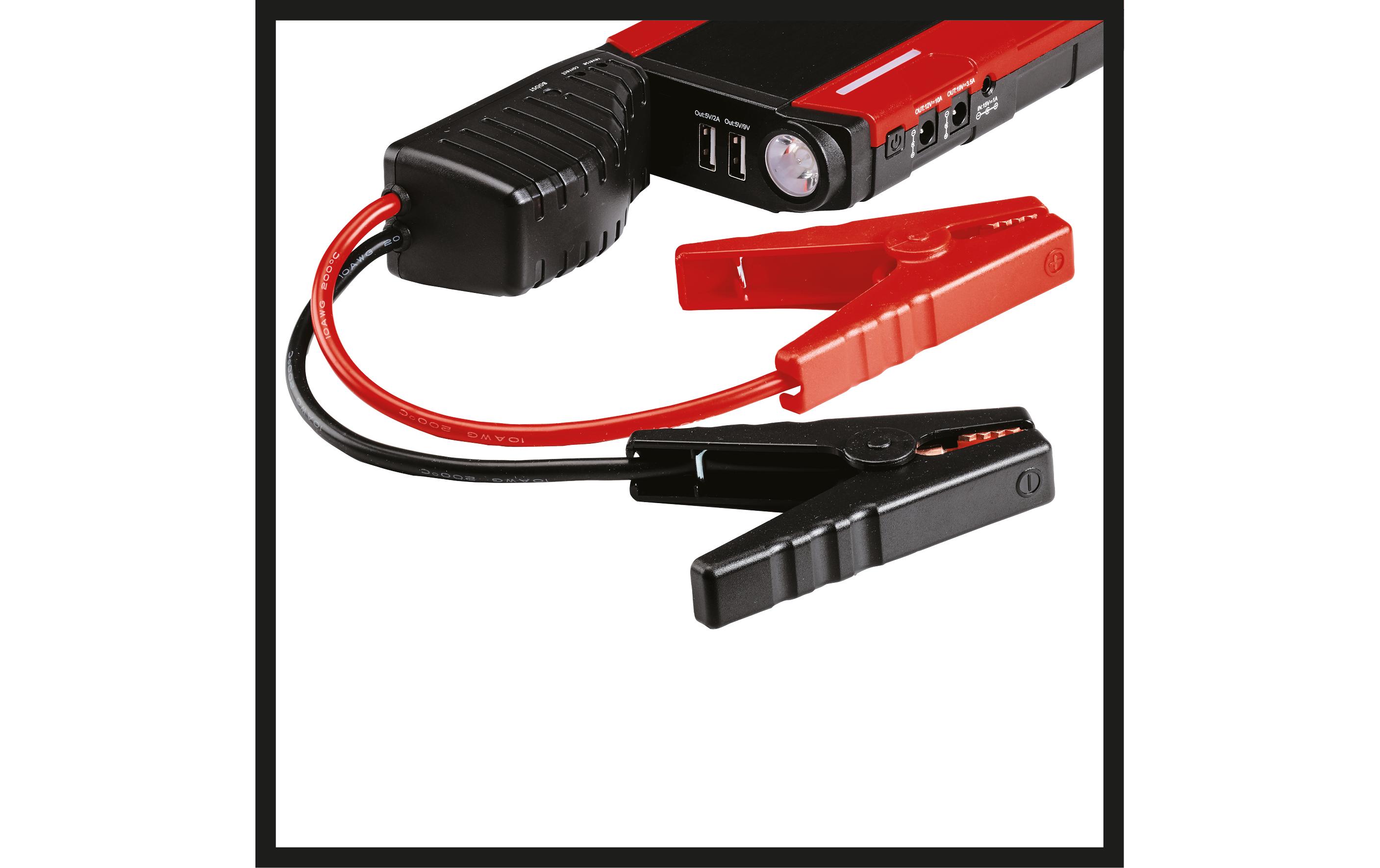 Einhell Automotive Starterbatterie mit Ladefunktion CE-JS 18 / 12V/ 300A