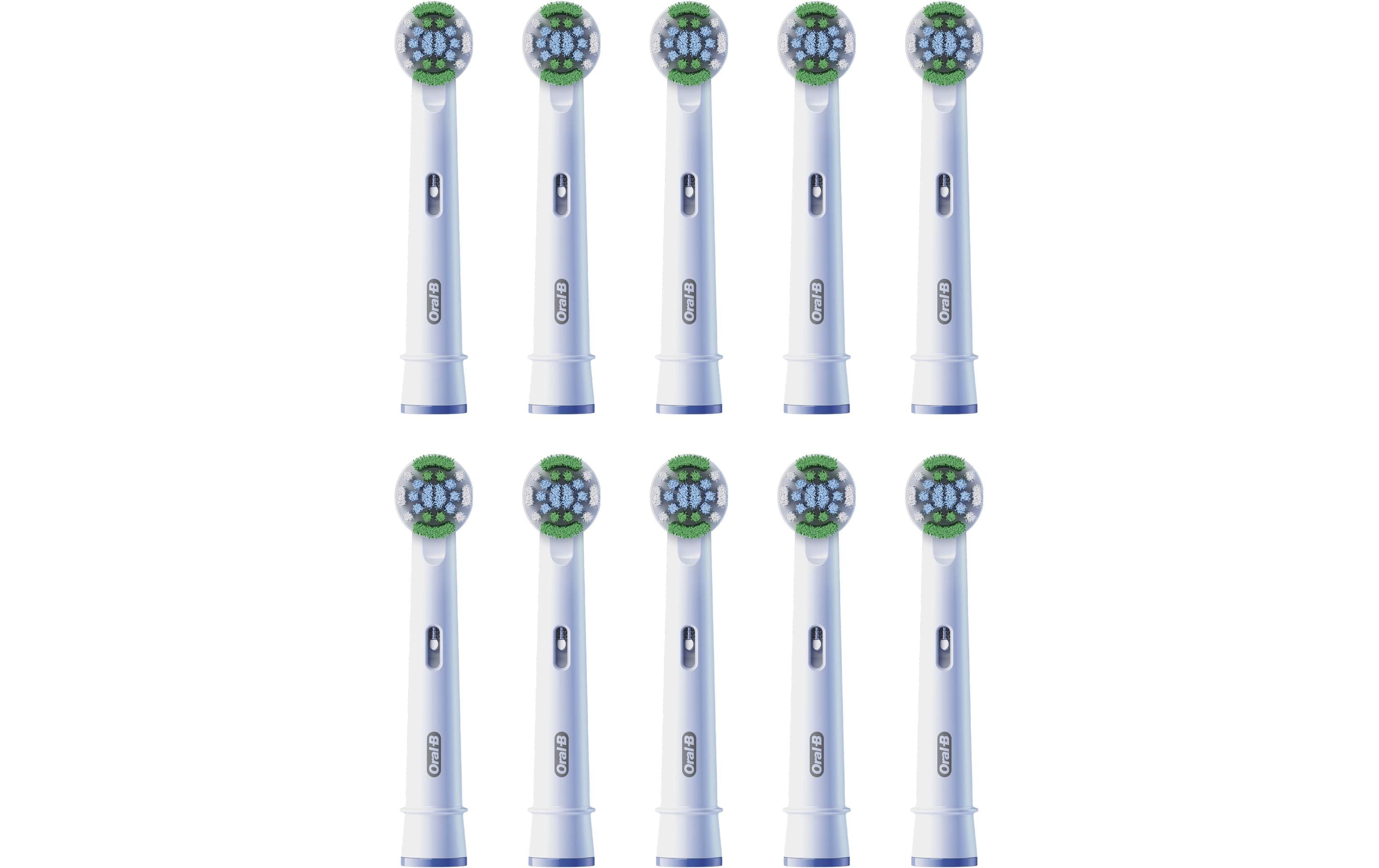 Oral-B Zahnbürstenkopf Precision Clean 10 Stück, Weiss
