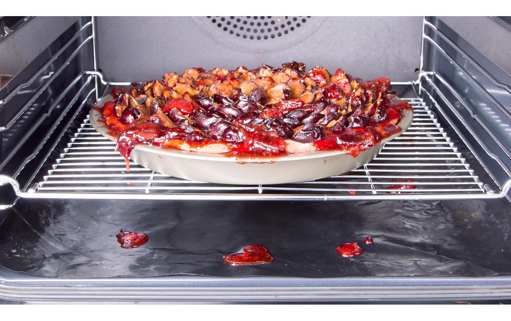 Städter Permanent-Backofen-Schutzmatte 1 Stück, Schwarz, 50 x 45 cm