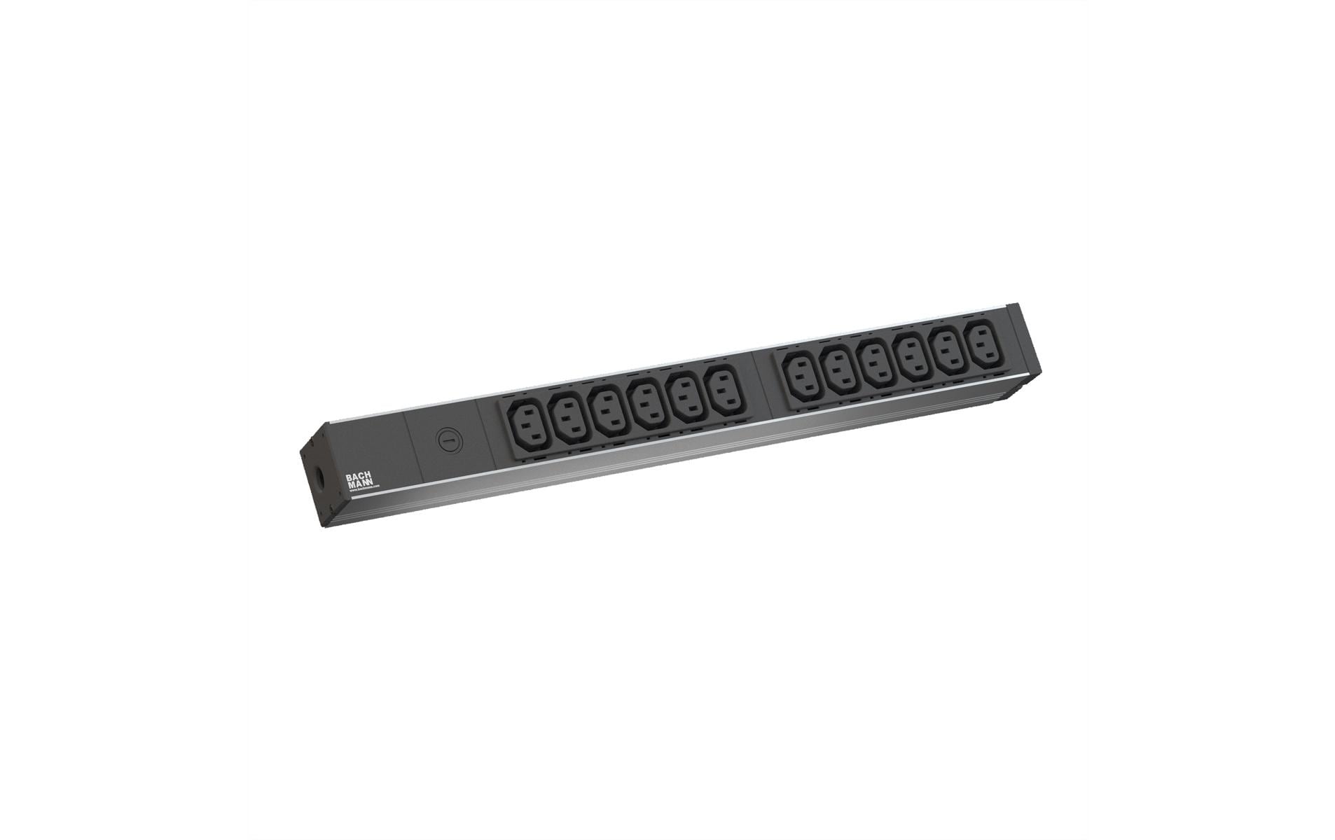 Bachmann 19 PDU 1HE 12xC13 2.0m C14 schwarz