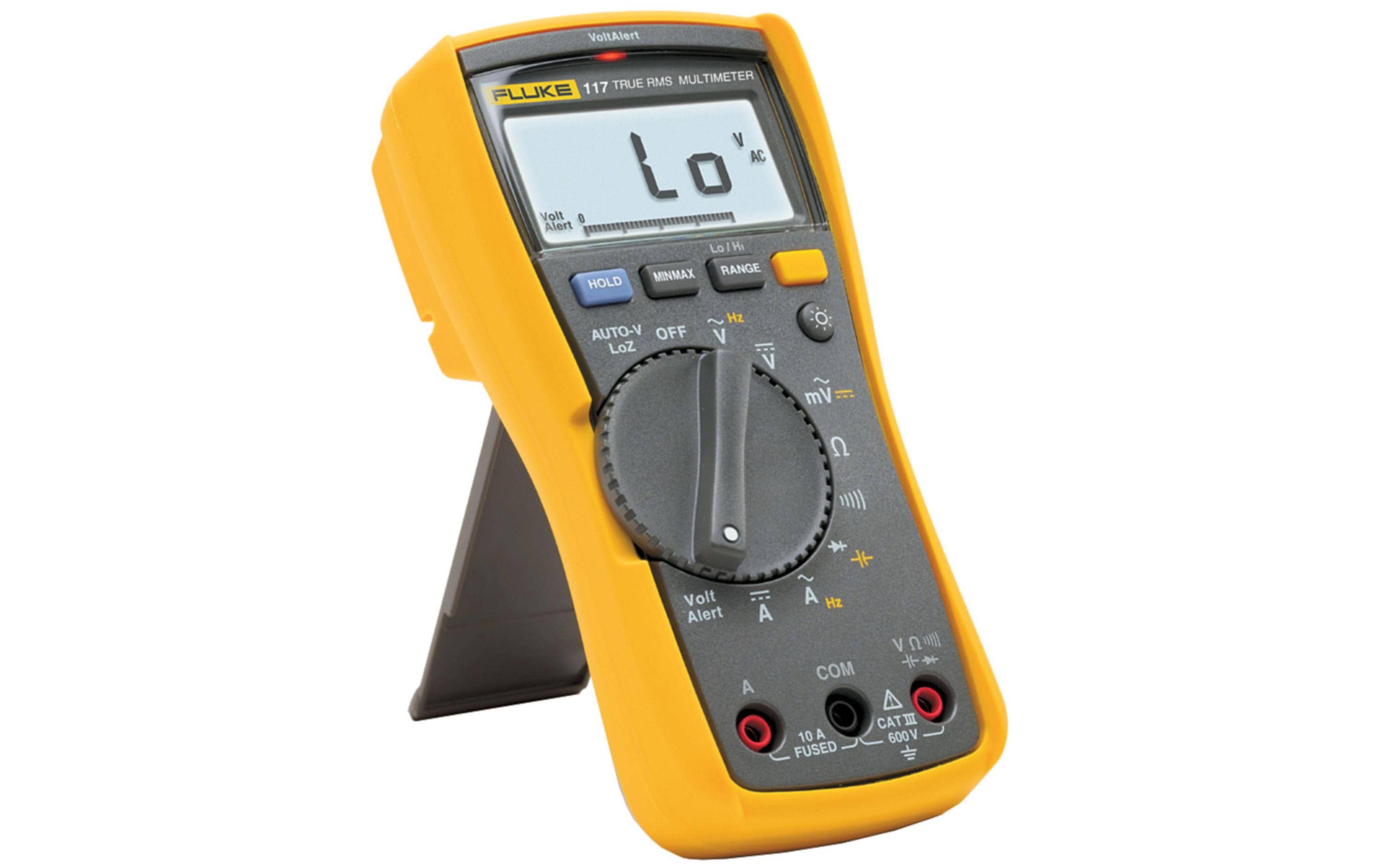 Fluke Multimeter 117 Digital, True RMS, 600 V / 10 A